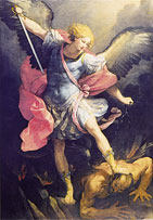 Archangel Michael in spiritual warfare